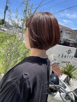 ベリー(berry)&nbsp;太陽に映えるピンクブラウン×Bob☆