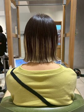 アース モード 新小岩店(EARTH/M) ボブ×アンブレラカラー