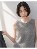 ドロップ(drop) 柔らかウェット質感×大人ニュアンスボブ