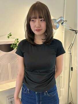 ニコフクオカヘアーメイク(NIKO Fukuoka Hair Make) 【NIKO】ブリーチなしダブルカラー／ミントベージュ／透明感