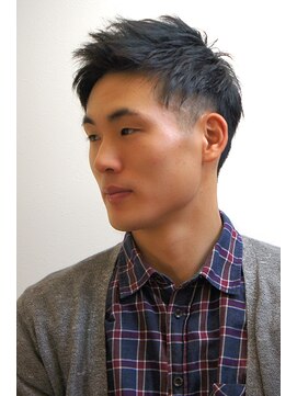 カプリヘアーデザイン(Capri Hair design) アップバング★爽やかツーブロック