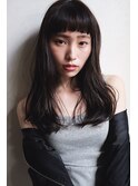 大人の為のリラックス感ある暗くても透けるカラー