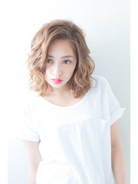 エリア(area) 【area本店 西大島】 大人かわいい 無造作 ふわミディ☆