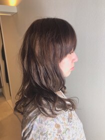 ループ ヘアーサロンアンドコミュニティー(LOOP) ◇小顔に見せるヘア/ハイライトカラー /セミウェットウェーブ◇