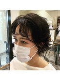ショートウルフ/ボーイッシュ女子/ユニセックス/大人女子/30代