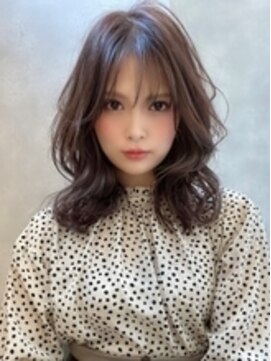 アグ ヘアー バーチ 鯖江店(Agu hair birch) 《Agu hair》ショコラカラーの艶モテ×ヨシンモリ