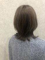 シロトータルデザイン(shiro total design) レイヤーミディ×透けマットベージュ