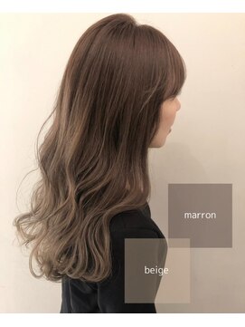 ネオリーブアイム 横浜西口店(Neolive aim) マロンベージュ