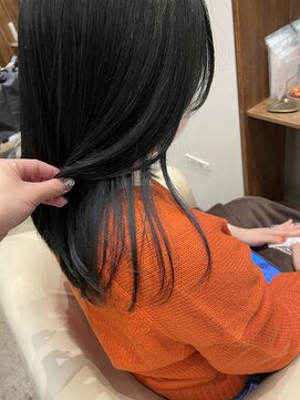 ラウブロッサム 大宮西口店(Lau Blossom) ブルーブラック×髪質改善トリートメント
