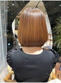 『美髪縮毛矯正』大人ナチュラルボブ
