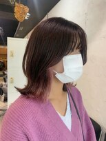 エム(EM) ピンクラベンダーイヤリングカラー