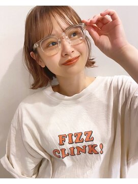 エニ 自由が丘(ENi) マチルダボブ/ピンクベージュ/インナーグレージュ[自由が丘駅]