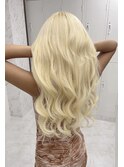 ブロンドロング×シャイルシール