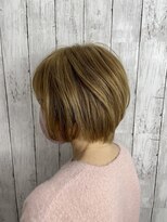 ビューティドレッセヤマノ 池袋パルコ(Beauty Dresse YAMANO)&nbsp;【ダブルカラー】【ショートボブ】【白髪ぼかし】30代40代50代