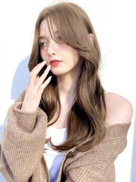 アフロートリノ(AFLOAT Leino) 2wayバング 韓国前髪 シースルー ミディアム くびれ レイヤー#