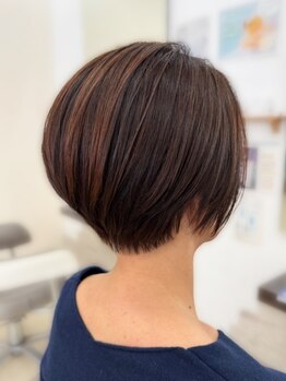 ヘアーストーリー マハラ(HAIR STORY MAHARA)の写真/〈阪急高槻駅スグ〉ワンランク上の女性へ♪こだわりのカラーはもちろん話題の髪質改善やAIを使った診断も◎