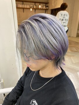 エル(EL by green) 《tomi》ショートウルフ×ルーツカラー