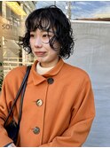 ボブパーマ_レイヤーボブ_パーマ◎下北沢