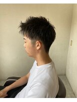 メンズカット バイ ソイクフ(メンズカット by SOY-KUFU)&nbsp;MEN'S HAIRアッシュブラックベリーショート