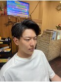 かき上げスタイル