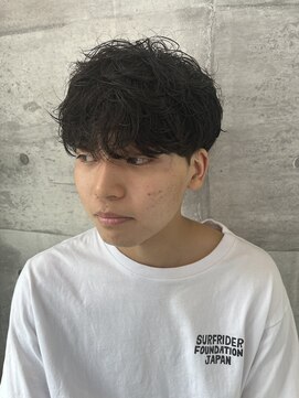 サラビューティーサイト 志免店(SARA Beauty Sight) 【福岡】無造作パーマ×刈り上げマッシュ