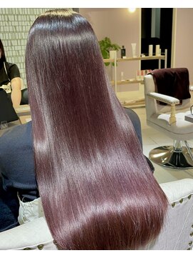 アイノアテネット(AInoa TENET) 黒髪/秋カラー/暖色系カラー/ワインレッド/ラベンダーカラー