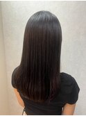 大人のうる艶ストレート 秋のヘアカラー/髪質改善Tr#3
