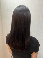 ウィスプ 赤羽店(wisp)&nbsp;大人のうる艶ストレート 秋のヘアカラー/髪質改善Tr#3
