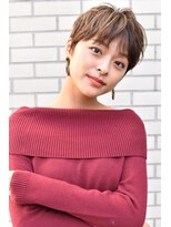 ヘアーアンドメイク シーク 八王子(HAIR&MAKE SeeK) 大人可愛いマッシュショート
