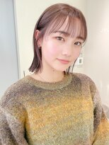 ユーリ(JUURI)&nbsp;切りっぱなしボブ/髪質改善/インナーカラー/天神美容室
