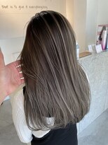 キング 高槻(K!ng)&nbsp;縮毛矯正髪質改善ハイライトレイヤーカット高槻美容室エクステ