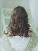 ミディアムレイヤー20代/30代/40代/50代/庭瀬
