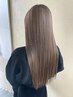 【梅雨対策】KERASTASEミニトリートメント付♪酸性ストレート＋カット￥22990