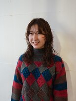 ユー トゥ イーズ(U too e's) 【2wayバング】ミディアムくせ毛風パーマ　Genta