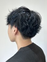 アヤラ オーガニックアンドスパ 東船橋店(AYALA)&nbsp;【江添茉友】波巻きパーマ/細めハイライト/ブルーカラー