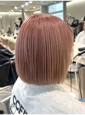 【巖本】顎ラインボブハイトーンぱつっとボブ