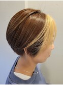 ショート×フェイスフレーミング