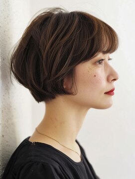 アルトリスト(Altruist Aging×HAIR&SPA) ☆イメチェンピンクベージュアンブレラカラー前髪クールショート