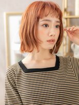 カバーヘア ブリス 大宮西口(COVER HAIR bliss) フレンチカジュアルオン眉前下がりボブパーマh3大宮10代20代30代