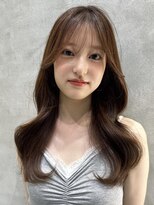 ロンドネートゥル 新潟(Lond naitre)&nbsp;新潟／万代/  髪質改善/ ミニウルフ/ ブラウンカラー