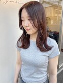 セミロングレイヤーカット