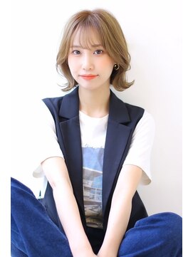 オーロ(ORO) 外はねくびれボブでヘルシー大人スタイル