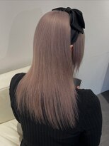 ベレーザ 渋谷(BELEZA)&nbsp;14901ブリーチ＆ダブルカラーオリーブミルクティーベージュ