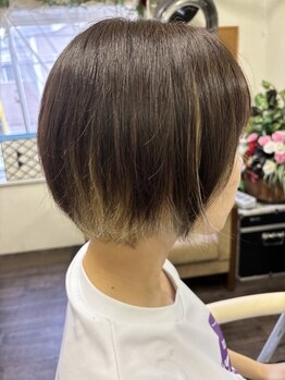 【大和田駅徒歩4分】一人ひとりの髪質や状態に合わせた施術で、ダメージレスかつ艶やかな仕上がりに。