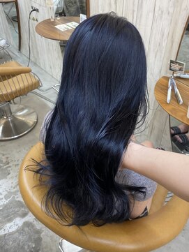 ロンドアジュール 横浜(Lond azur) 黒髪小顔/顔周り/ボヘイリーブ/レイヤー/髪質改善/縮毛矯正/横浜