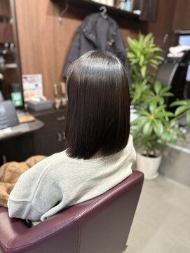 酸性ストレート/髪質改善ストレート/縮毛矯正