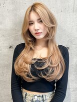 ニューヨークニューヨーク ピオレ姫路店(NYNY)&nbsp;センターパート×ざくざくレイヤー×ハイトーン