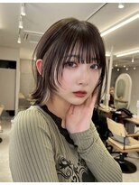 サンドパールス 仙台店(sand PALCE) 髪質改善/大人ガーリー/似合わせカット/ショートボブ前髪/仙台