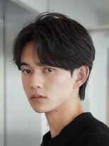 アビー(ABBEY4)&nbsp;フェザーパーマ毛流れセンターパート/曲がる縮毛矯正毛流れヘア