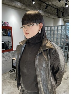 ノル 栄矢場町(nol) デザインカット　ワイドバング